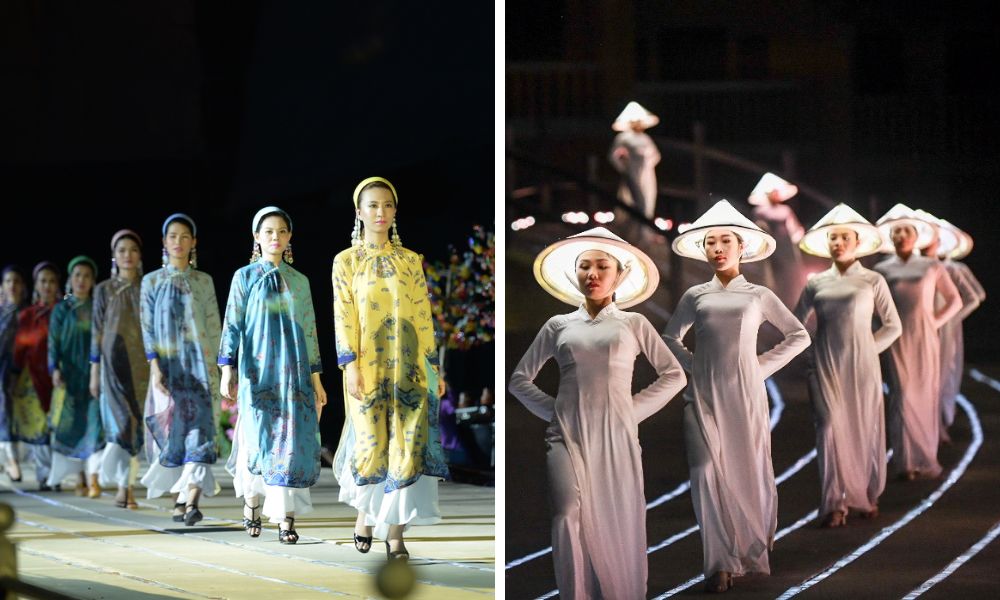 Show diễn áo dài Hội An