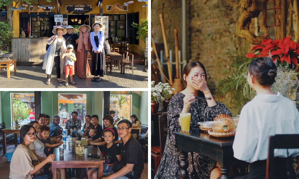 Du khách thích thú khi thưởng thức ẩm thực tại Anabas Restaurant