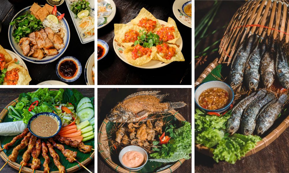 Một vài món ăn đặc trưng ở Hội An