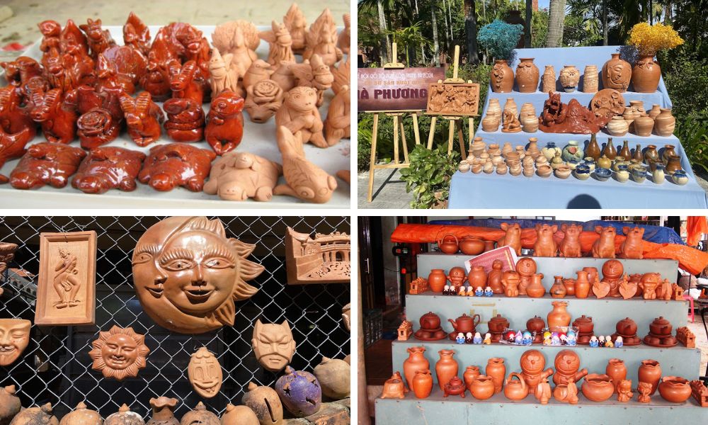 quà tặng ở Làng Gốm Thanh Hà (Thanh Ha Pottery Village - Hoi An)
