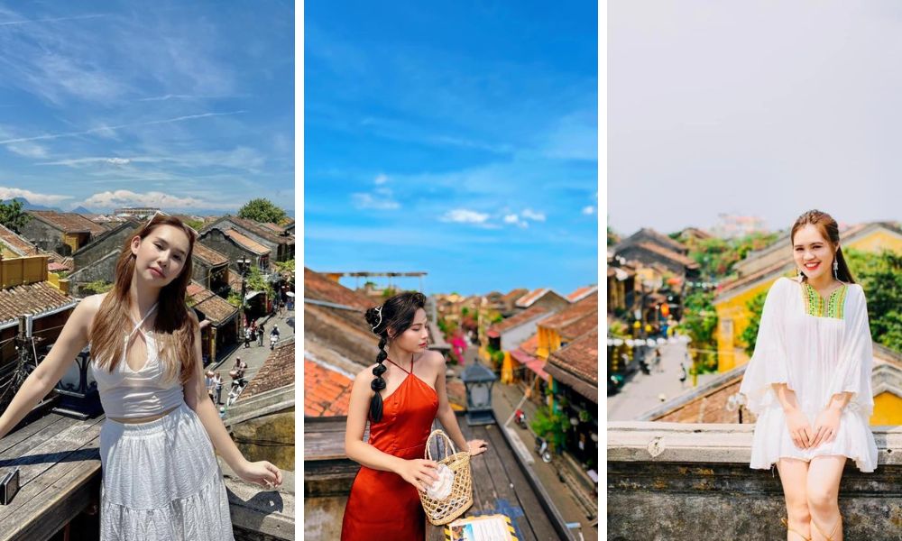 Quán cà phê tầng thượng Hội An