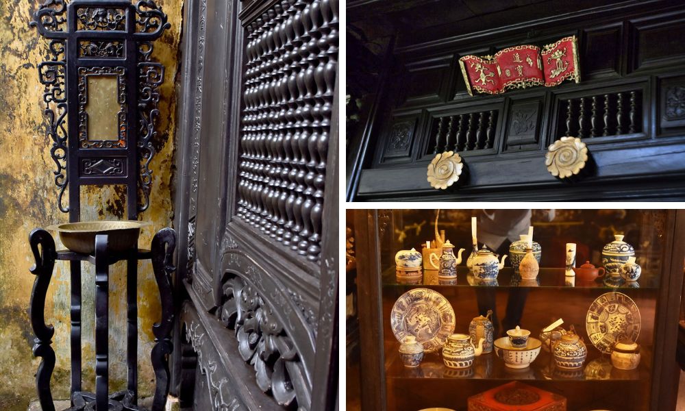các hiện vật trong nhà cổ Tấn Ký (Tan Ky ancient house)