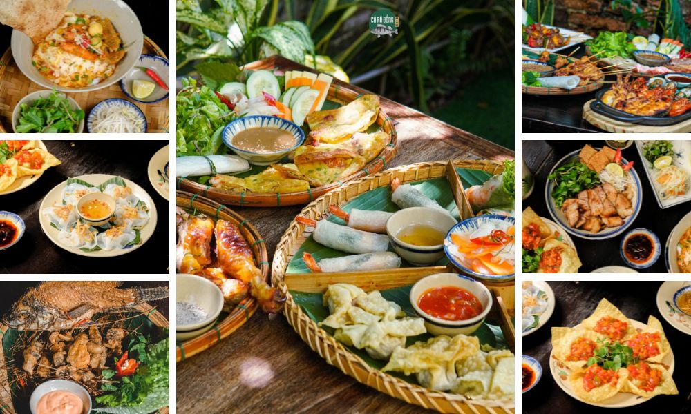 ẩm thực Hội An tại nhà hàng Anabas Restaurant (Hoi An cuisine at Anabas Restaurant)