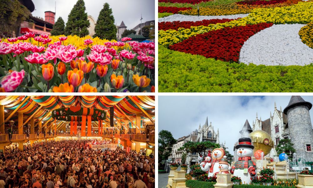 Lễ hội theo mùa ở Bà Nà Hills (Seasonal festivals in Ba Na Hills)