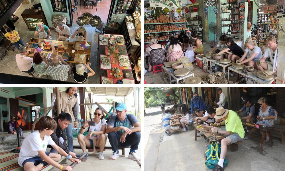 workshop tại các làng nghề truyền thống Hội An (workshops at traditional craft villages in Hoi An)