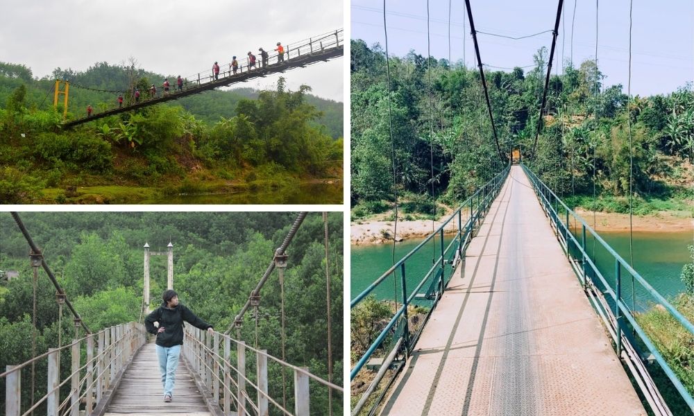 Check-in tại những cây cầu treo (Check-in at suspension bridges)