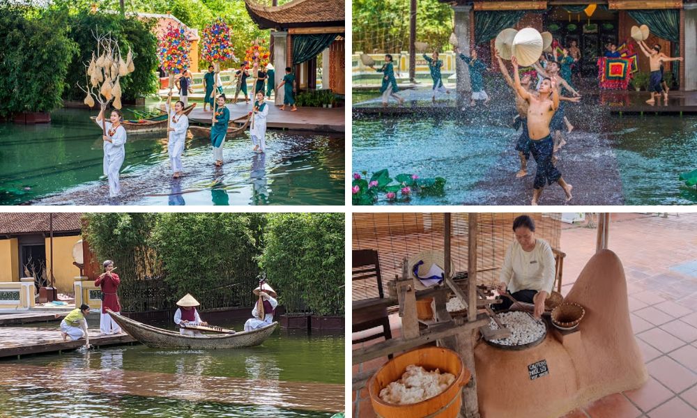 Đảo Văn hoá Dân gian ở Vinpearl Land Nam Hoi An