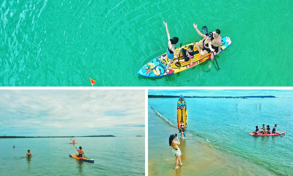 Chèo thuyền Kayak Tam Hải (Kayaking Tam Hai)