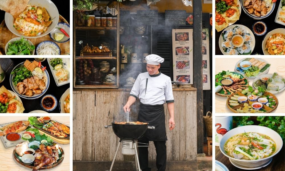 ẩm thực Hội An tại nhà hàng Anabas Restaurant (Hoi An cuisine at Anabas Restaurant)