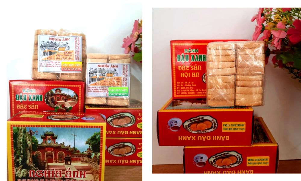 Bánh đậu xanh thịt Hội An Nghĩa Ảnh