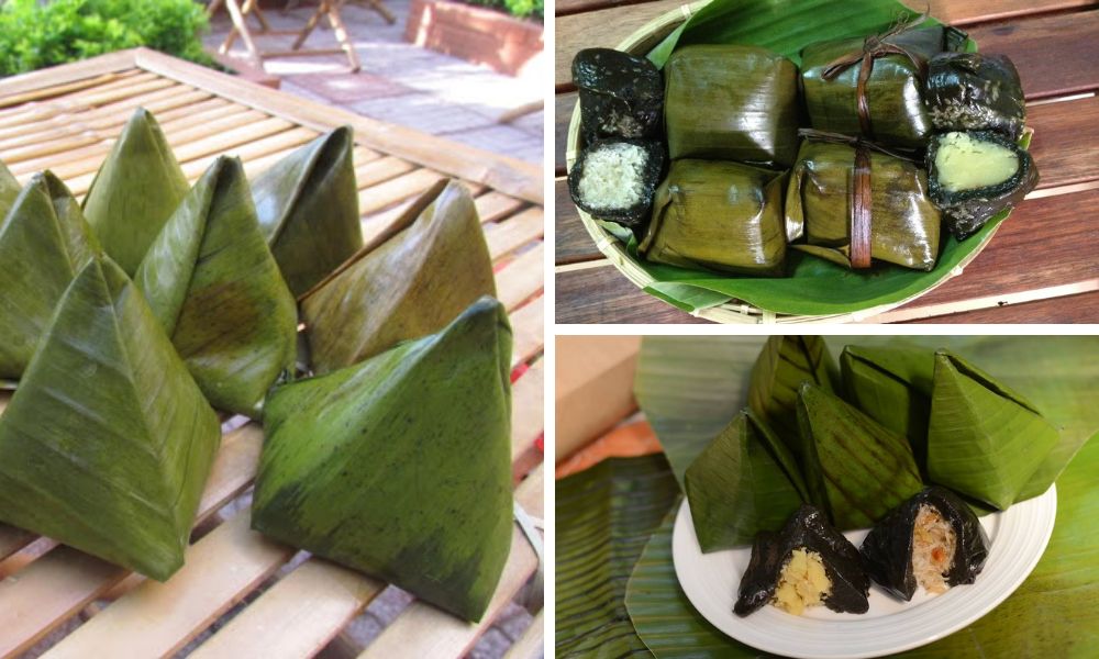 Bánh ít lá gai Hội An (Hoi An hemp leaf cake)